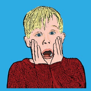 Home Alone Kevin by Amy May Pop Art