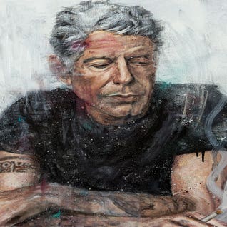 Anthony Bourdain by Cody Senn