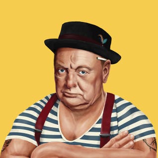 Winston Churchill by Amit Shimoni