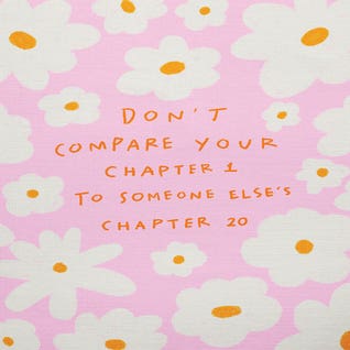 Don't Compare Your Chapters by Kartika Paramita