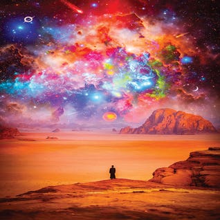 The Beauty Of Colorful Universe by GENZ