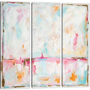 3-Piece Abstract Art Square