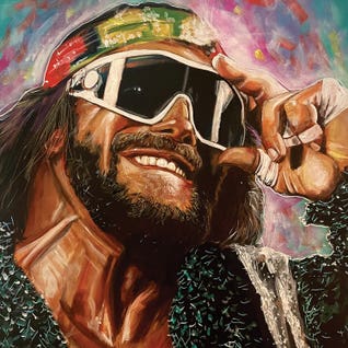 Macho Man Randy Savage by Joel Tesch