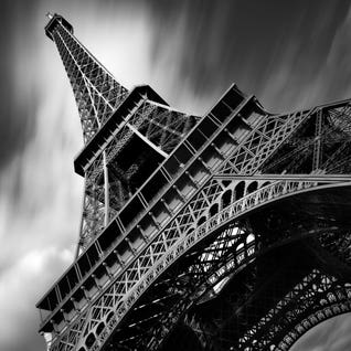 Eiffel Tower Study II by Moises Levy