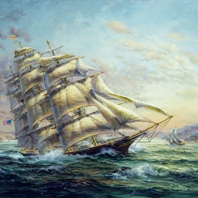 Clipper Ship Surprise by Nicky Boehme