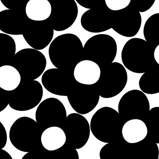 Black & White Decorative Art