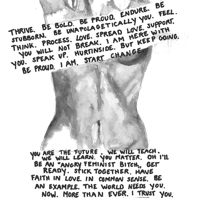 Feminist by iCanvas Artist ANDA Design
