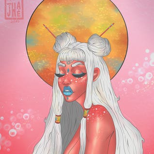 Pink Lady by Alijhae West