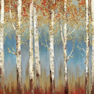 Autumn trees Square