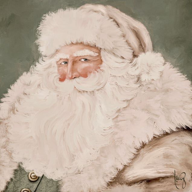 Ivory Santa by Ashley Bradley