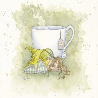 Chamomile Tea Faery by Amy Brown