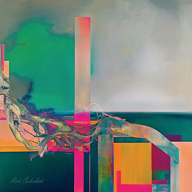 Interpenetration by Abol Bahadori