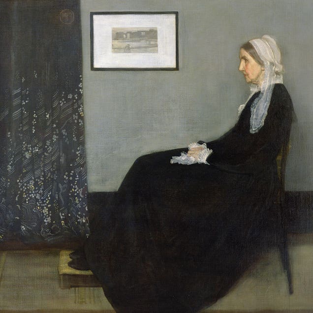 Whistler's Mother by James Abbott McNeill Whistler