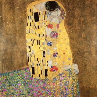 The Kiss by Gustav Klimt