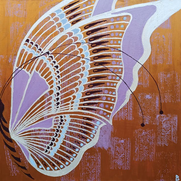 Fairytale Butterfly by Berit Bredahl Nielsen