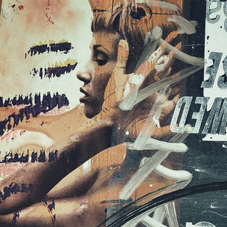 Forgotten Streets - Silence by iCanvas Artist 33 Broken Bones
