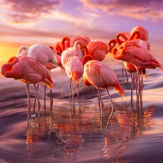 Flamingo Art