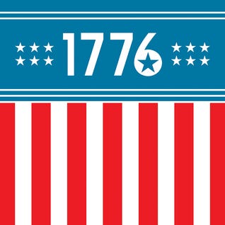 1776 - America by Benton Park Prints