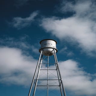Marfa Water Tower by Bethany Young