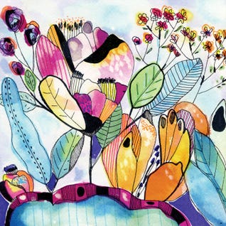 Surreal Garden by Cayena Blanca