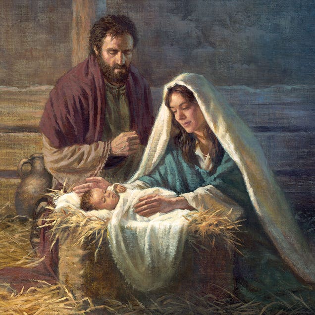 Nativity by iCanvas Artist Corbert Gauthier