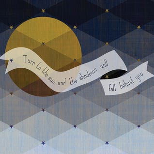 Maori Shadows Proverb by iCanvas Artist Chhaya Shrader