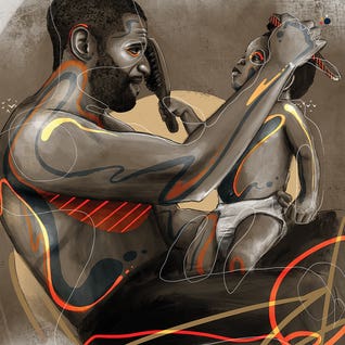 Black Lives Matter Like Father by Chuck Styles