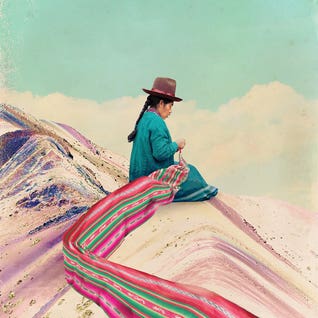 Rainbow Mountain by Catrin Welz-Stein