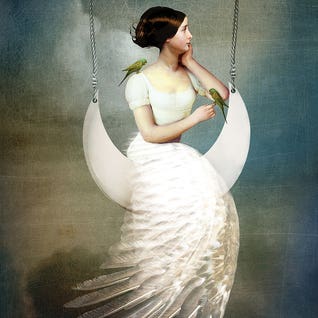 To The Moon And Back by Catrin-Welz-Stein