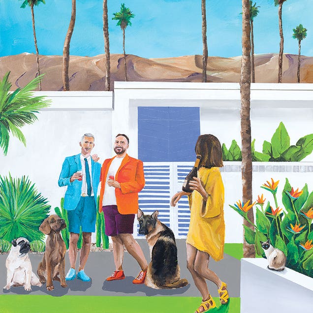 Cocktail Hour by iCanvas Artist Dan Nelson