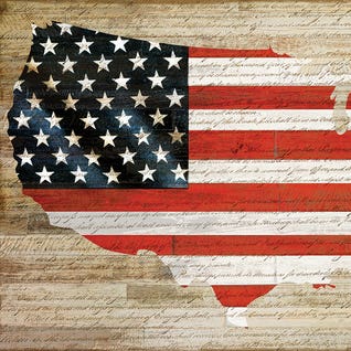 American Flag by Daniela Santiago