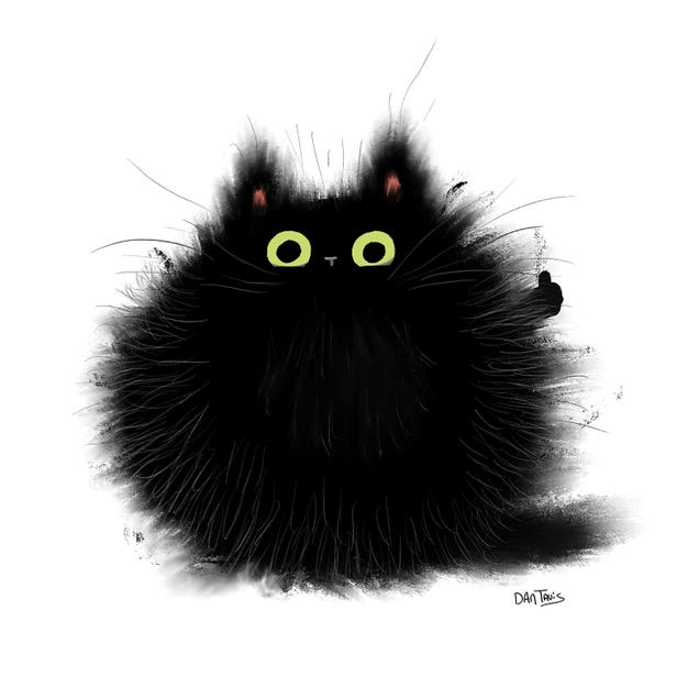 Thumbs Up Cat by Dan Tavis