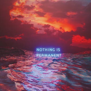 Nothing Is Permanent by iCanvas Artist Davansh Atry