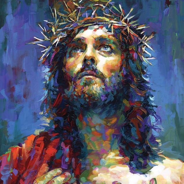 Jesus Christ by iCanvas Artist Leon Devenice
