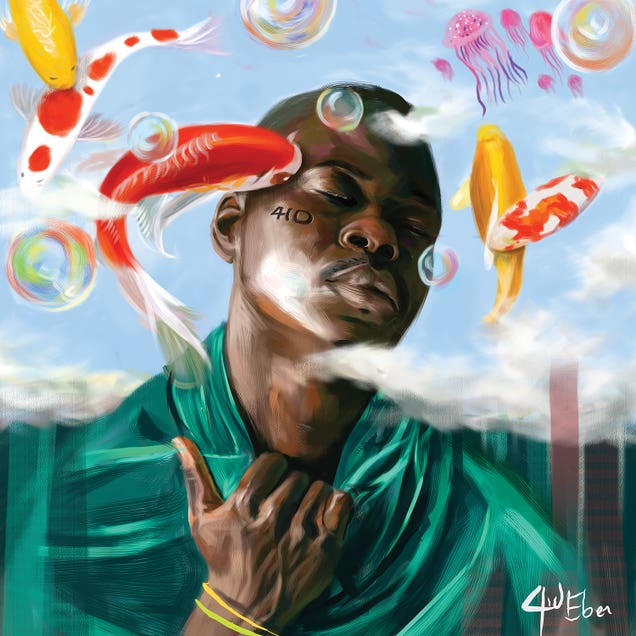 Serenity by iCanvas Artist Eben Nwaokpani