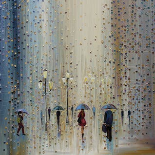 Under A Rainy Sky by Ekaterina Ermilkina