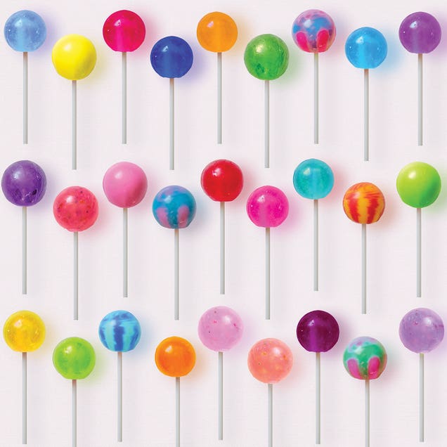 Colorful Lollipops by Erin Summer