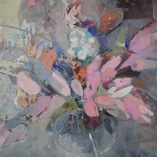 Flowers In A Vase by Elena Shraibman
