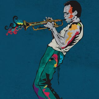 Miles Davis by Edú Marron