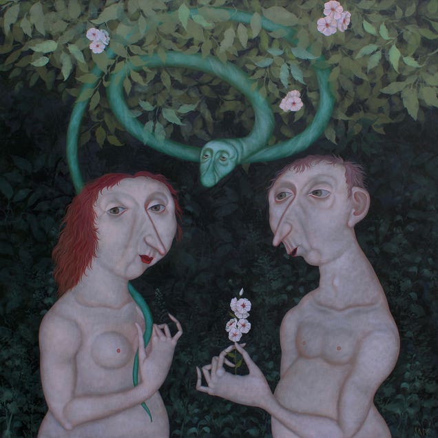 Adam And Eve by Evgenia Sare