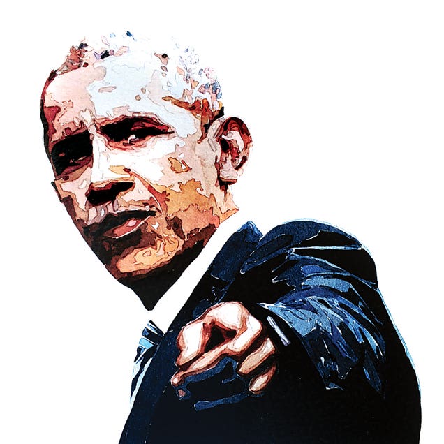 Obama by EdsWatercolours 