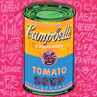 Pop Art Kitchen Feature