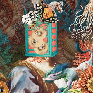Undersea Fantasy by iCanvas Artist Fan de Fantastica