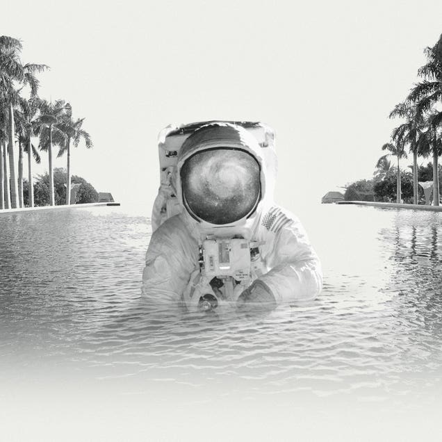 Astronaut by iCanvas Artist Fran Rodriguez