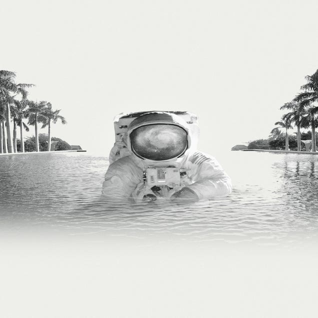 Astronaut by iCanvas Artist Fran Rodriguez