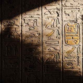 Hieroglyphs by Gilliard Bressan