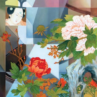 One Blossom One World II by Guigen Zha