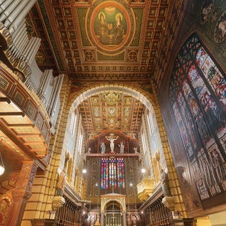 Inteinterior of the Cathedral III by Glauco Meneghelli