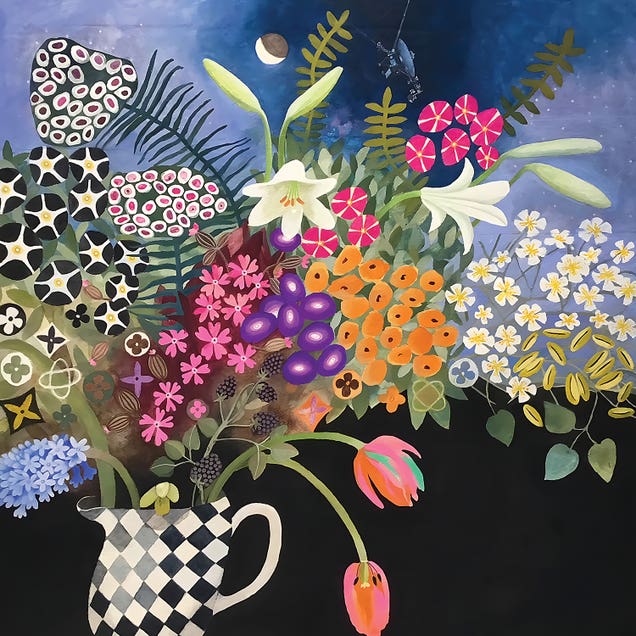 Flowers For Voyager by Gertie Young