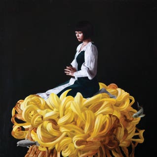The Maiden On the Chrysanthemum by Takahiro Hirabayashi